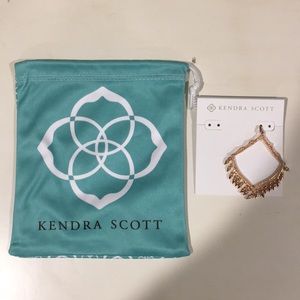 Kendra Scott SINGLE Lacy Earring in rose gold